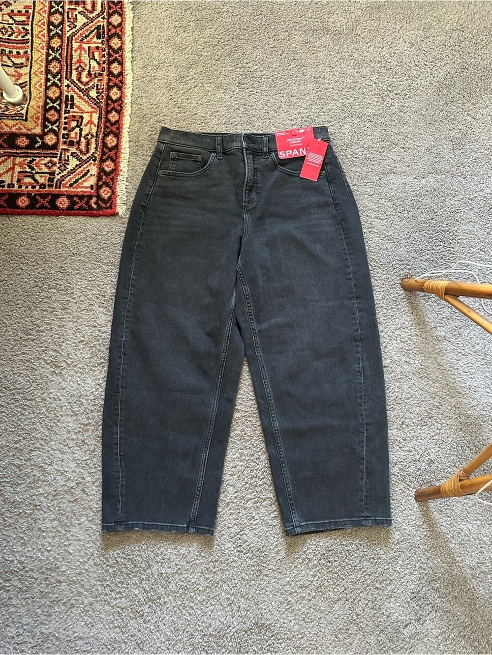 SPANX Barrel Leg Jeans NWT